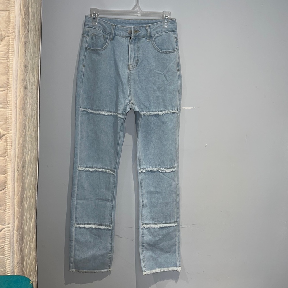 SHEIN light blue jeans trouser. US 2.